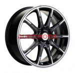 4/100/6,5x17 Khomen Wheels 60,1/41 KHW1707 Black-FP