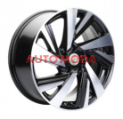 5/114,3/7,5x18 Khomen Wheels 60,1/39 KHW1801 Black-FP