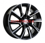 5/100/6x15 Khomen Wheels 57,1/40 KHW1507 F-Silver