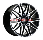 5/112/10,5x21 Khomen Wheels 66,6/20 KHW2103 Black matt