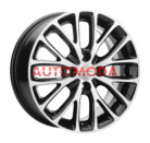 4/100/6x15 Khomen Wheels 60,1/37 KHW1506 Black-FP