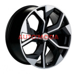 5/114,3/8,5x20 Khomen Wheels 60,1/30 KHW2006 Brilliant Silver