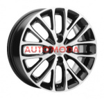 4/100/6x15 Khomen Wheels 54,1/46 KHW1506 Black-FP