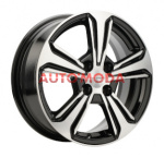 4/100/6x15 Khomen Wheels 54,1/45 KHW1502 Gray