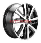 4/100/6x16 Khomen Wheels 54,1/48 KHW1609 Gray-FP