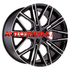 5/120/9,5x21 Khomen Wheels 72,6/49 KHW2101 Black matt