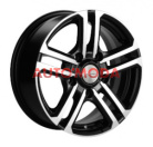 5/139,7/6,5x16 Khomen Wheels 98,5/40 KHW1602 Black-FP