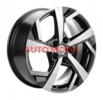 5/114,3/7x17 Khomen Wheels 60,1/45 KHW1712 Gray