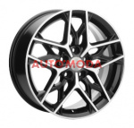 5/114,3/7x17 Khomen Wheels 67,1/50 KHW1709 Gray-FP