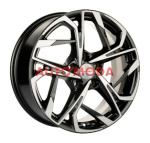 5/114,3/7x17 Khomen Wheels 67,1/50 KHW1716 Gray-FP