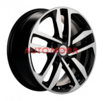 5/114,3/6,5x16 Khomen Wheels 60,1/45 KHW1612 F-Silver