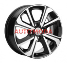 4/98/6x15 Khomen Wheels 58,6/36 KHW1501 Black-FP