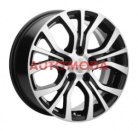 5/114,3/6,5x16 Khomen Wheels 67,1/45 KHW1608 Black-FP