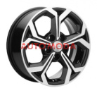 5/114,3/6,5x16 Khomen Wheels 66,1/50 KHW1606 G-Silver