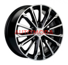 5/112/6,5x16 Khomen Wheels 66,6/39,5 KHW1611 Black-FP