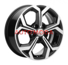 5/114,3/6,5x16 Khomen Wheels 66,1/50 KHW1606 F-Silver