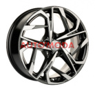 5/114,3/7x17 Khomen Wheels 67,1/51 KHW1716 Gray